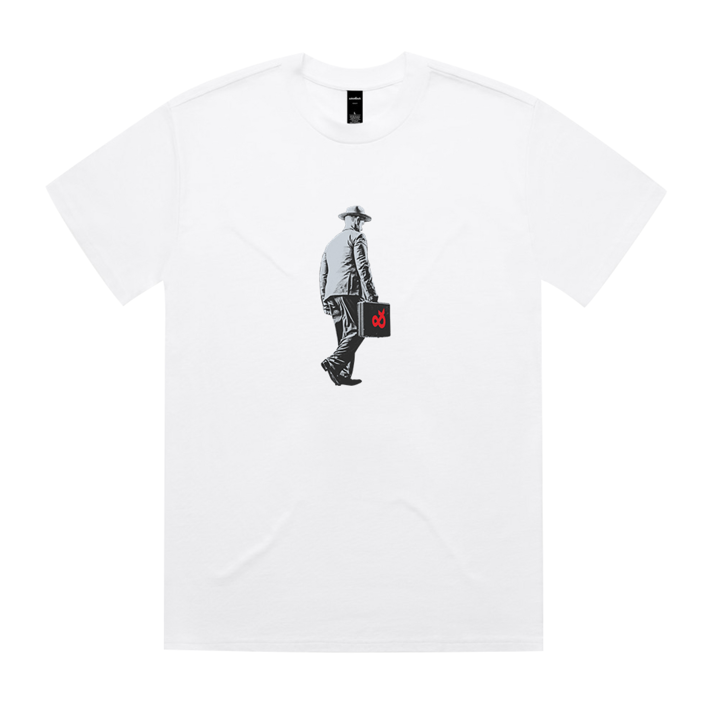 Walking Man T-shirt - White