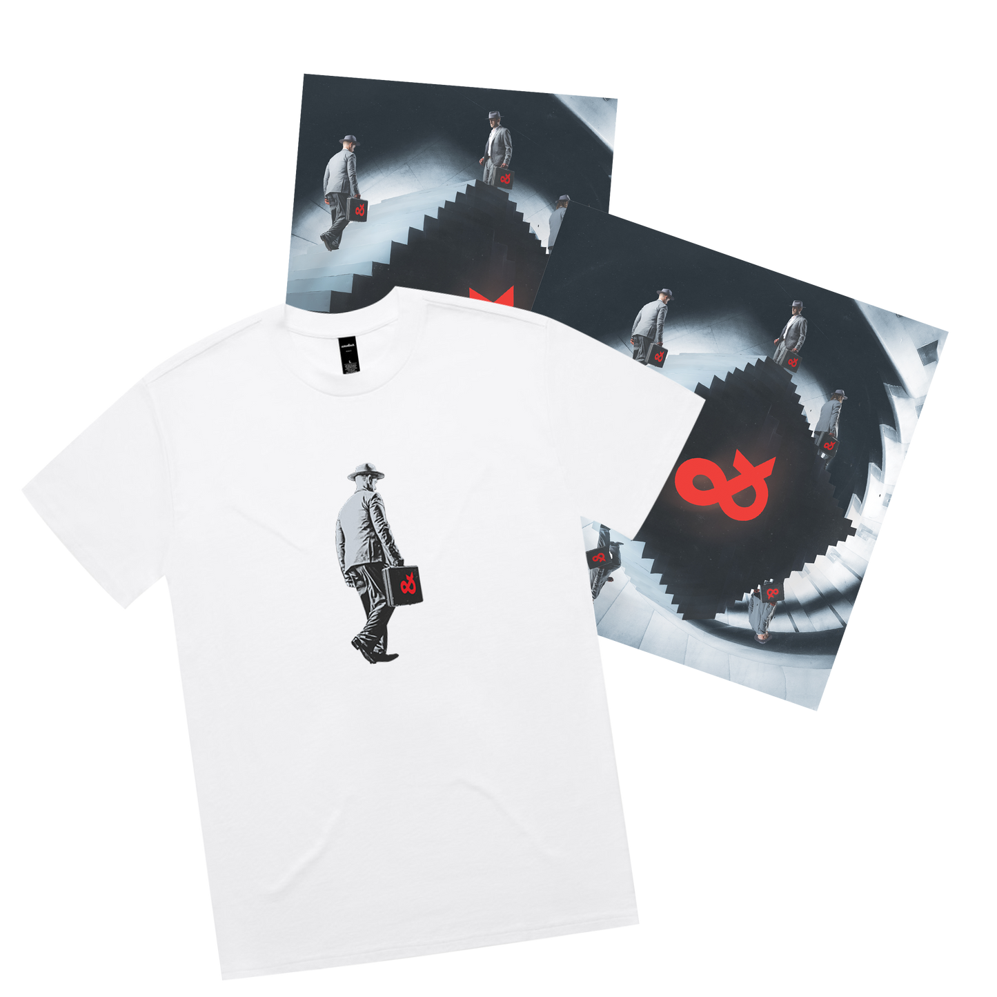 Walking Man Tee + Digital Download + Digital Lyric Booklet