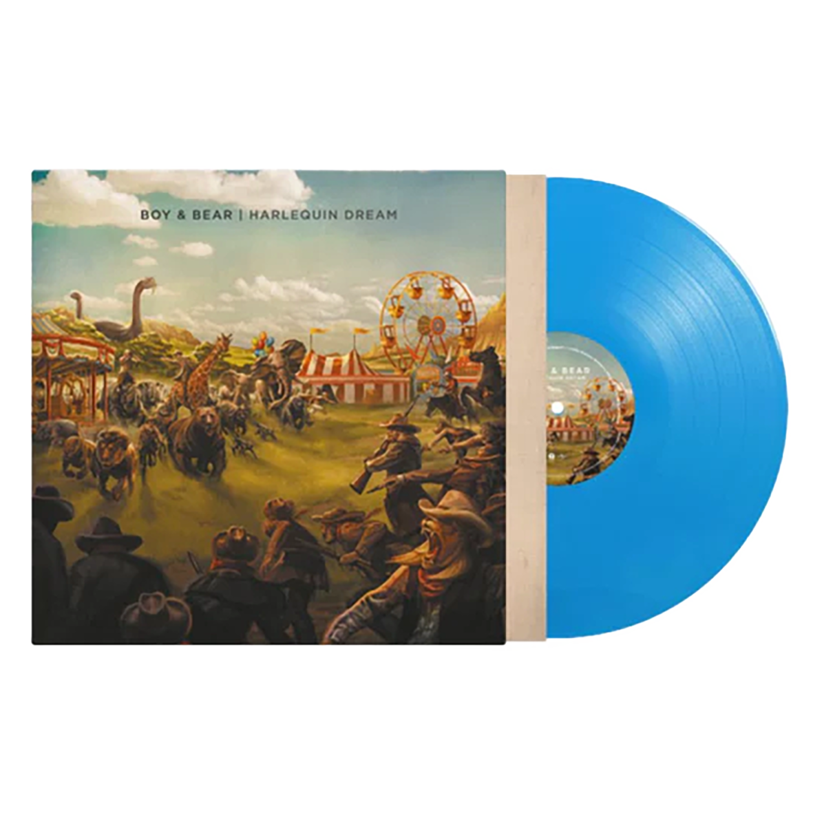 Harlequin Dream Signed Blue Vinyl